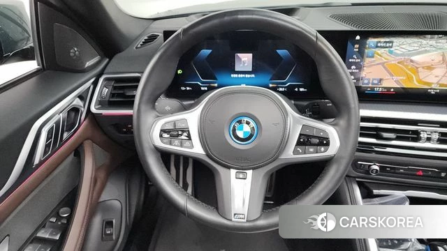 BMW i4 2022 Зеленый из Кореи, фото 4