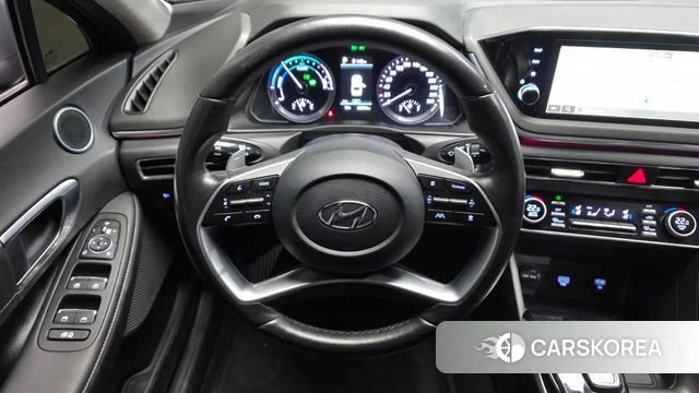 Hyundai Sonata Hybrid (DN8) 2023 Черный из Кореи, фото 4