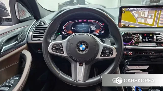 BMW X4 (G02) 2022 Серебристо-серый из Кореи, фото 4