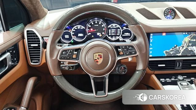 Porsche Cayenne (PO536) 2019 Синий из Кореи, фото 4