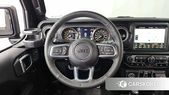 Jeep Wrangler (JL) 2022 Черный из Кореи, фото 4