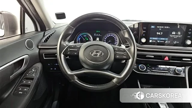 Hyundai Sonata Hybrid (DN8) 2021 Белый из Кореи, фото 4