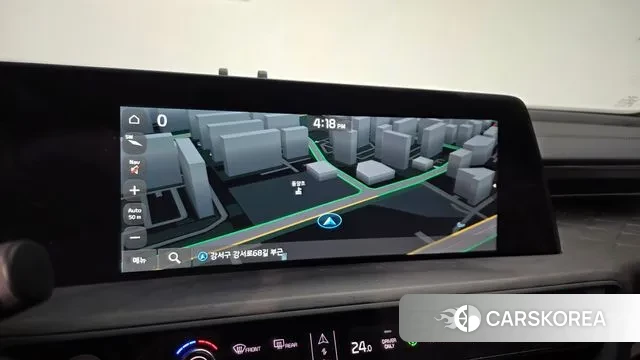 Kia K8 Hybrid 2021 Черный из Кореи, фото 4