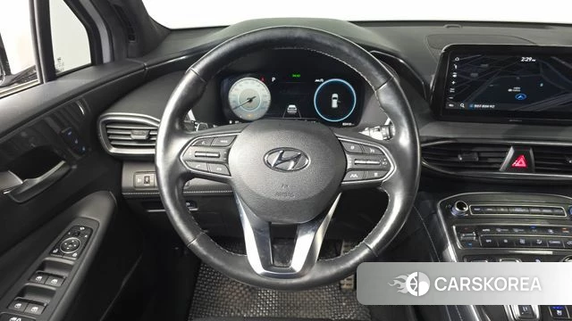 Hyundai The New Santa Fe 2021 Белый из Кореи, фото 4