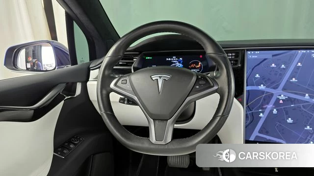 Tesla Model X 2020 Синий из Кореи, фото 4