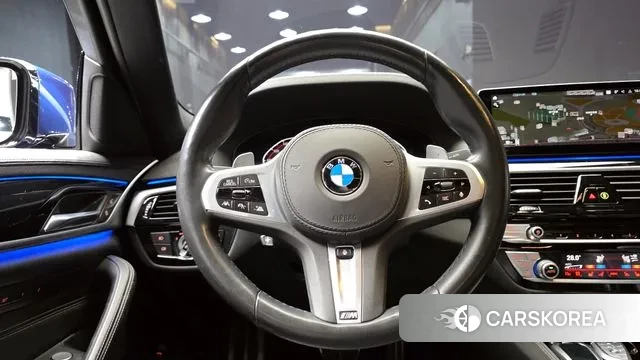 BMW 5 Series (G30) 2020 Синий из Кореи, фото 4