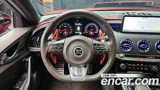 Kia Stinger Meister 2021 Красный из Кореи, фото 4