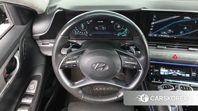 Hyundai The New Grandeur IG Hybrid 2020 Черный из Кореи, фото 4