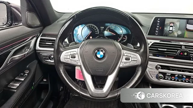 BMW 7 Series (G11) 2018 Черный из Кореи, фото 4