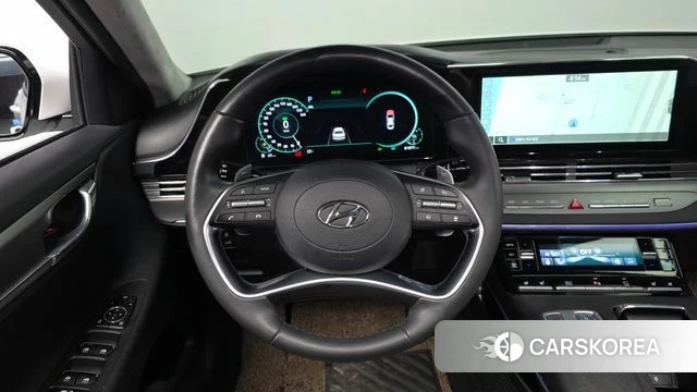 Hyundai The New Grandeur IG Hybrid 2022 Белый из Кореи, фото 4