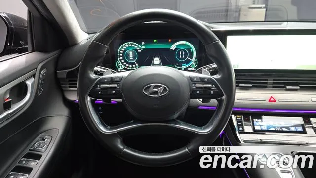 Hyundai The New Grandeur IG Hybrid 2020 Черный из Кореи, фото 4