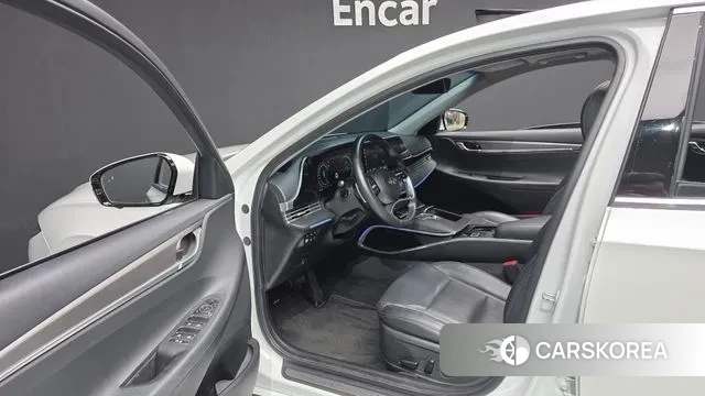 Hyundai The New Grandeur IG Hybrid 2020 Белый из Кореи, фото 4