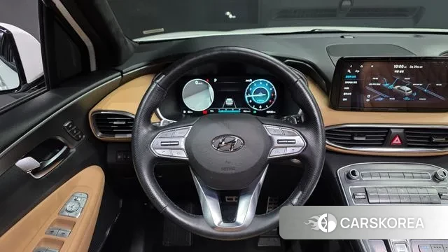 Hyundai The New Santa Fe 2021 Белый из Кореи, фото 4