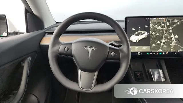 Tesla Model Y 2021 Белый из Кореи, фото 4