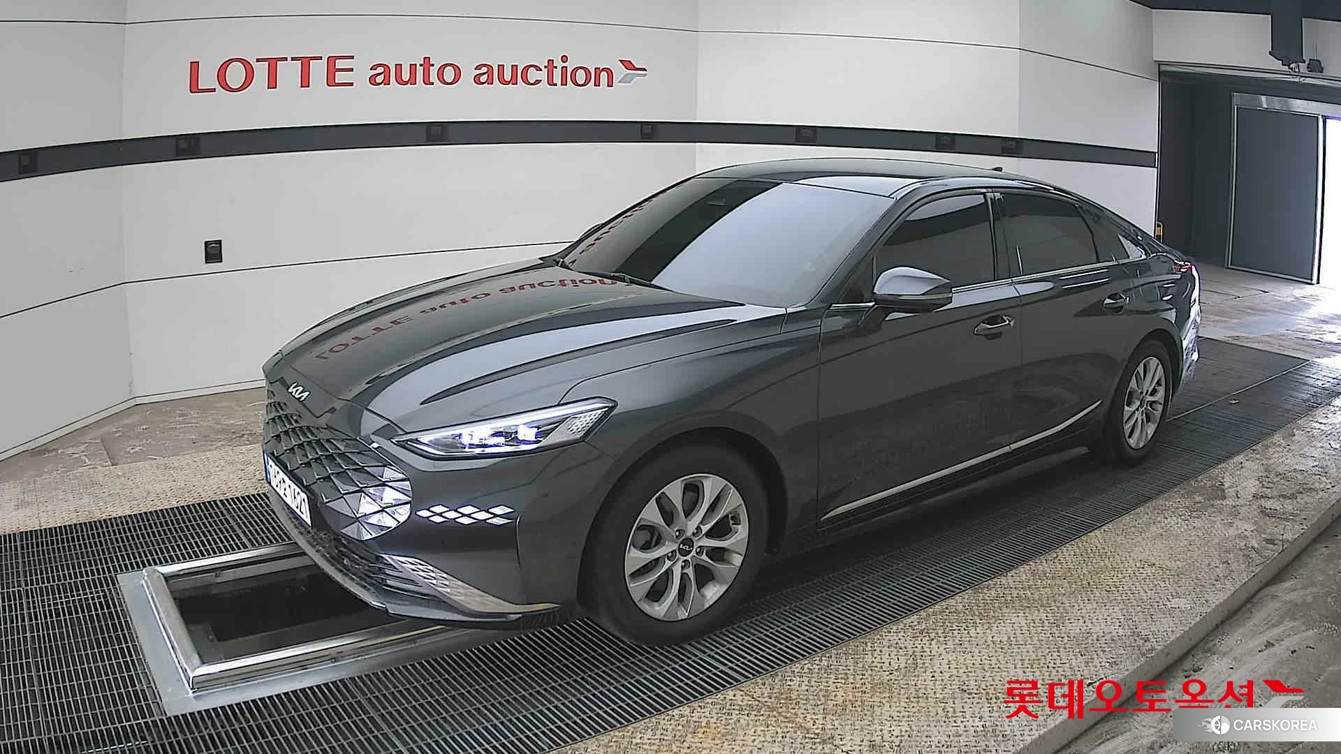 Kia K8 2022 Interstellagray из Кореи, фото 4