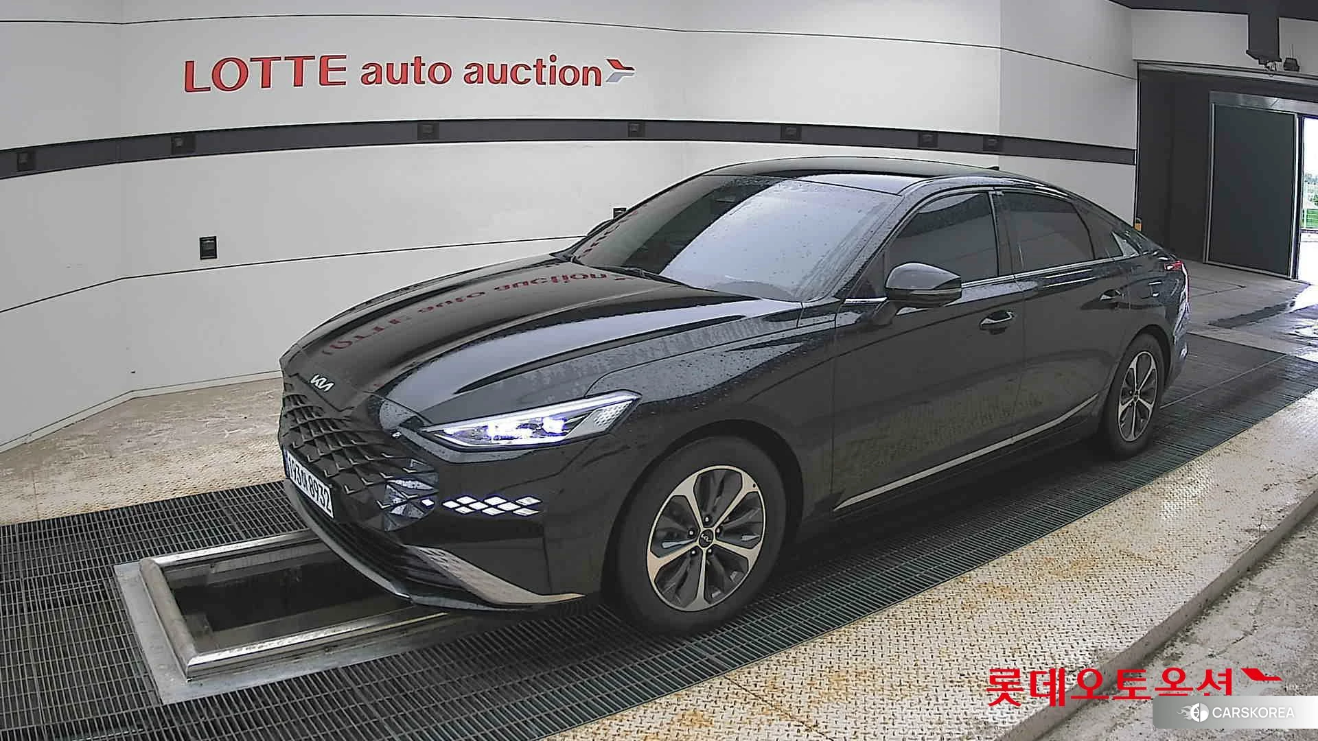 Kia K8 Hybrid 2022 Aurora Black Pearl из Кореи, фото 4