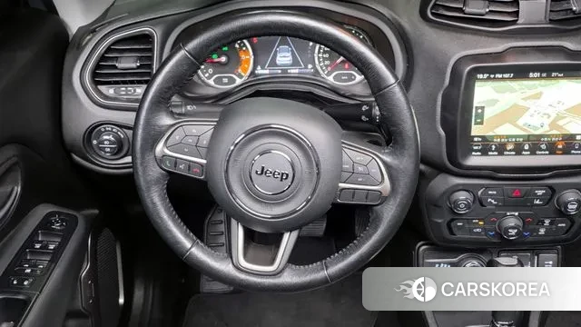 Jeep Renegade 2018 Небесно-голубой из Кореи, фото 4