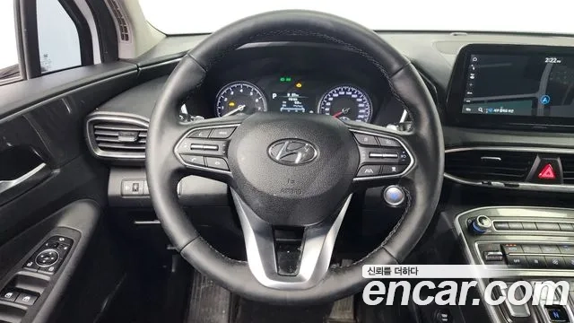 Hyundai The New Santa Fe 2021 Белый из Кореи, фото 4