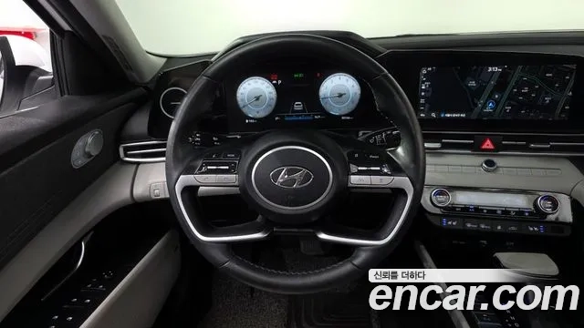 Hyundai Avante (CN7) 2021 Белый из Кореи, фото 4