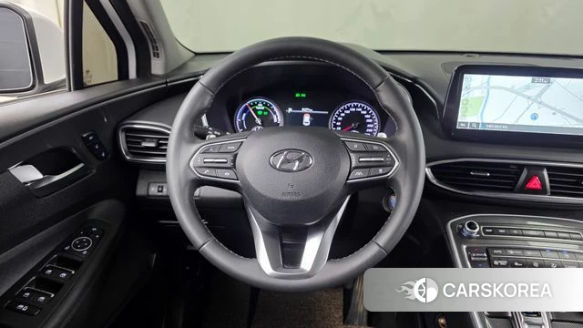 Hyundai The New Santa Fe 2023 Белый из Кореи, фото 4