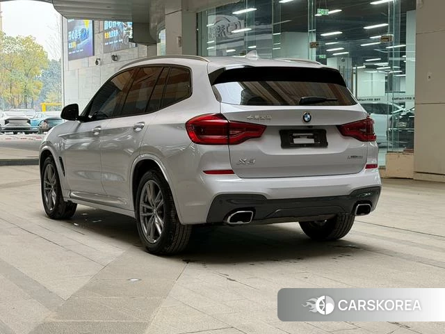 BMW X3 2021 Серебристо-серый из Китая, фото 4