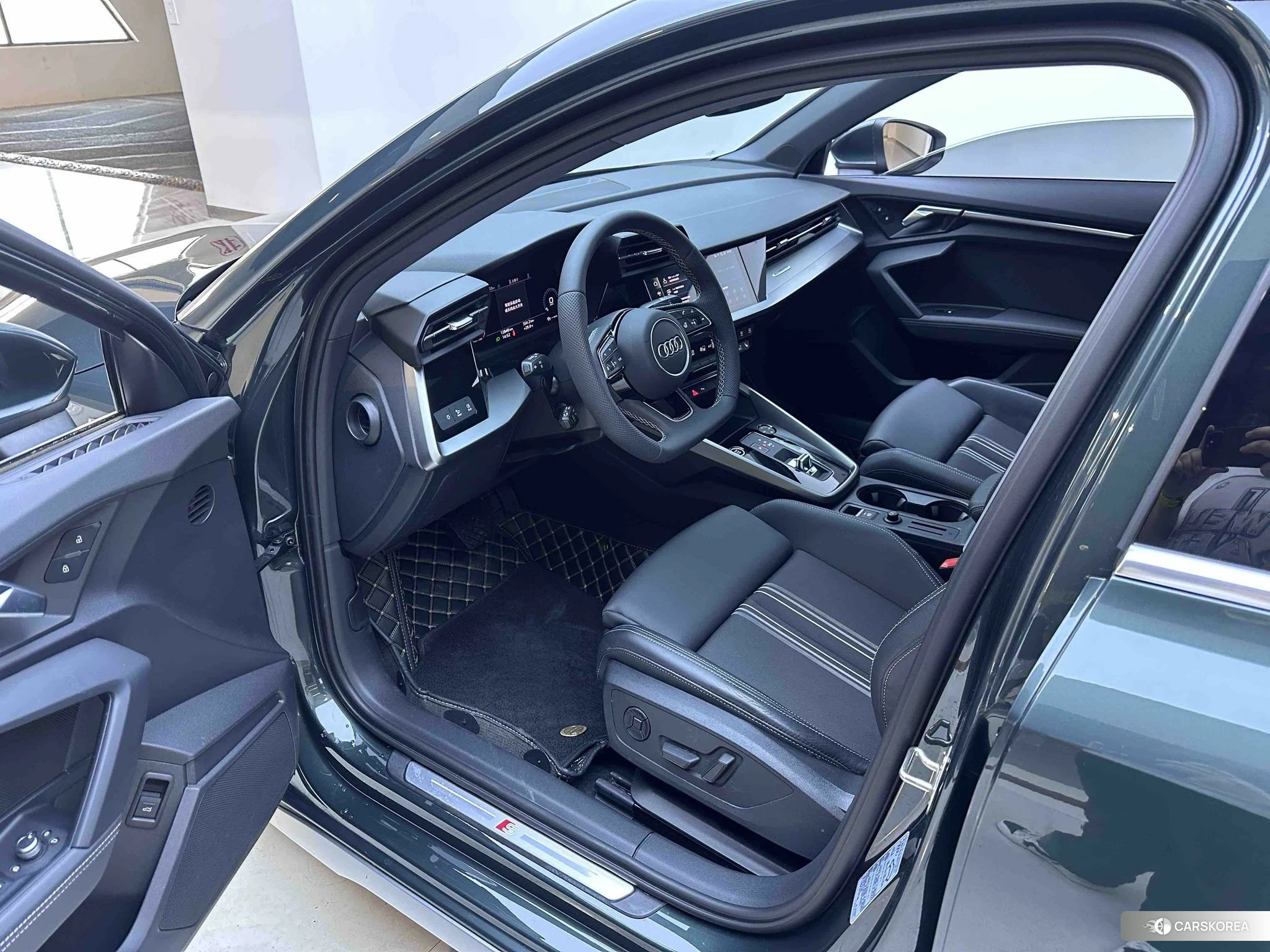 Audi A3 2023 Зеленый из Китая, фото 4
