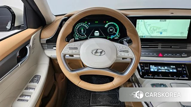 Hyundai The New Grandeur IG Hybrid 2021 Жемчужный цвет из Кореи, фото 4