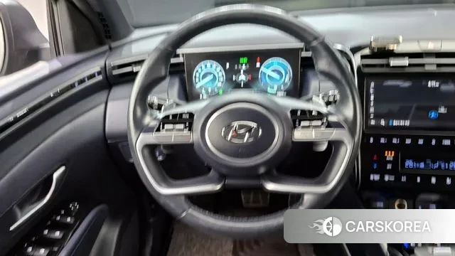 Hyundai Tucson Hybrid (NX4) 2021 Серый из Кореи, фото 4