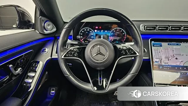 Mercedes-Benz S-Class W223 2021 Белый двухцветный из Кореи, фото 4