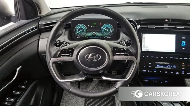 Hyundai Tucson Hybrid (NX4) 2021 Серебряный из Кореи, фото 4