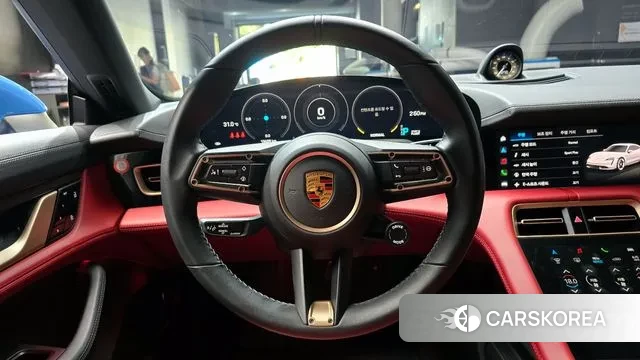 Porsche Taycan 2021 Синий из Кореи, фото 4