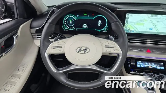 Hyundai The New Grandeur IG Hybrid 2021 Серый из Кореи, фото 4