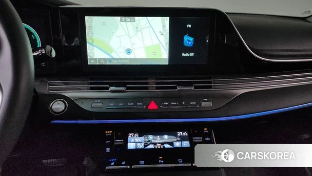 Hyundai The New Grandeur IG Hybrid 2022 Черный из Кореи, фото 4