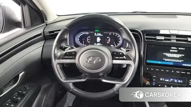 Hyundai Tucson (NX4) 2021 Темно-зеленый из Кореи, фото 4