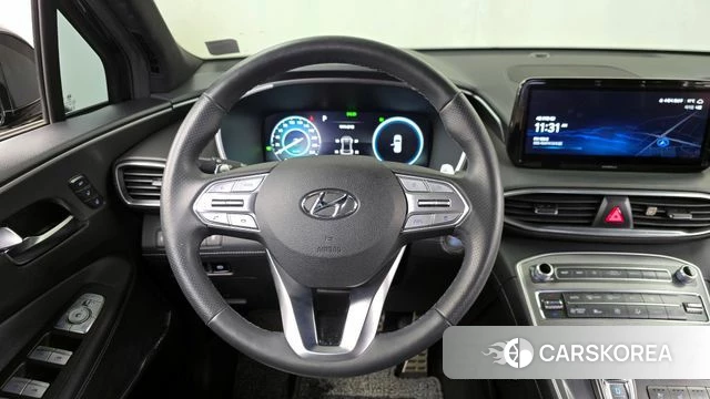 Hyundai The New Santa Fe 2021 Черный из Кореи, фото 4