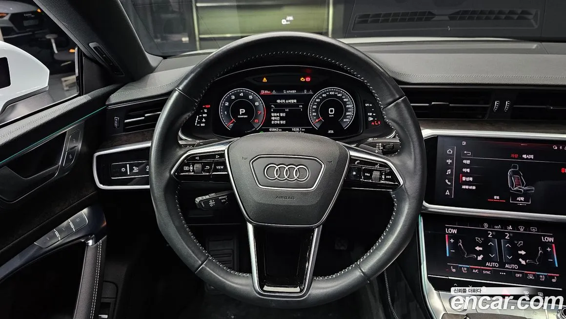 Audi A7 (4K) 2020 Белый из Кореи, фото 4