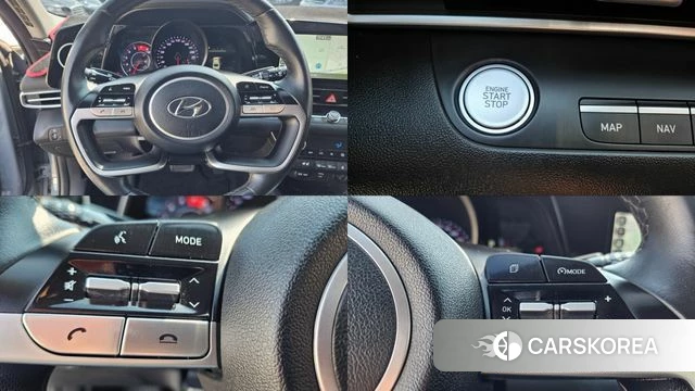 Hyundai Avante (CN7) 2021 Серебристо-серый из Кореи, фото 4