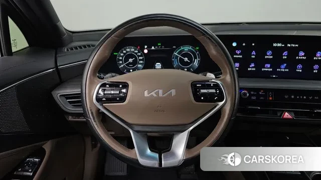 Kia K8 Hybrid 2022 Серый из Кореи, фото 4