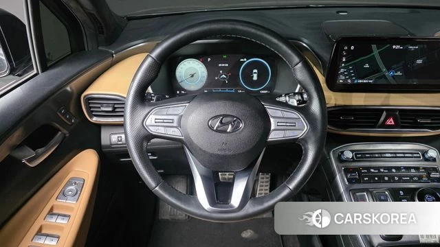 Hyundai The New Santa Fe 2022 Черный из Кореи, фото 4