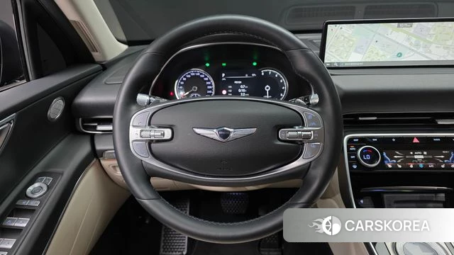 Genesis GV80 2022 Темно-зеленый из Кореи, фото 4