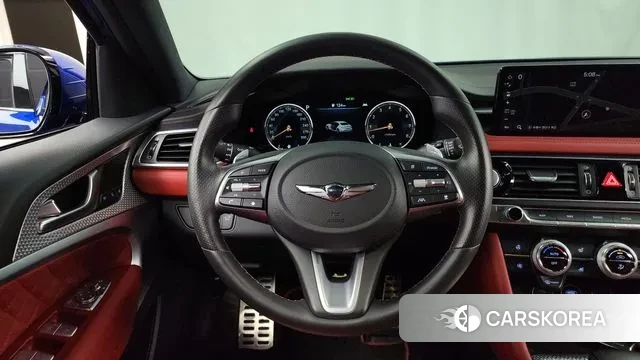 Genesis The New G70 2022 Синий из Кореи, фото 4