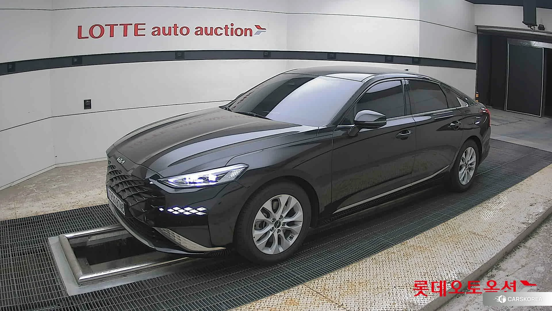Kia K8 2022 Aurora Black Pearl из Кореи, фото 4