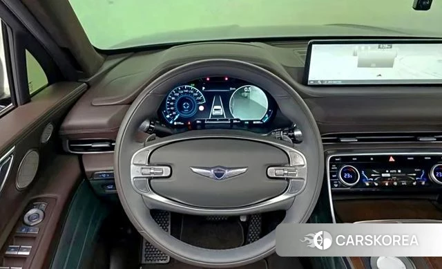 Genesis GV80 2022 Зеленый из Кореи, фото 4