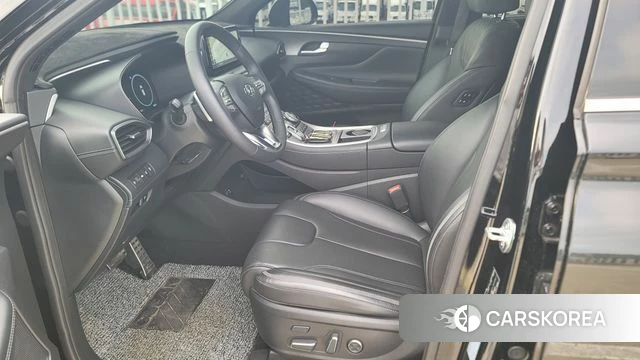 Hyundai The New Santa Fe 2023 Черный из Кореи, фото 4