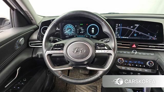 Hyundai Avante (CN7) 2021 Белый из Кореи, фото 4