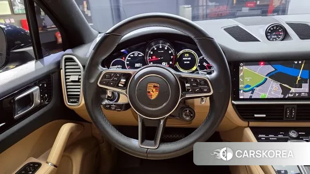 Porsche Cayenne (PO536) 2019 Синий из Кореи, фото 4