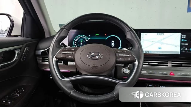Hyundai The New Grandeur IG Hybrid 2020 Белый из Кореи, фото 4
