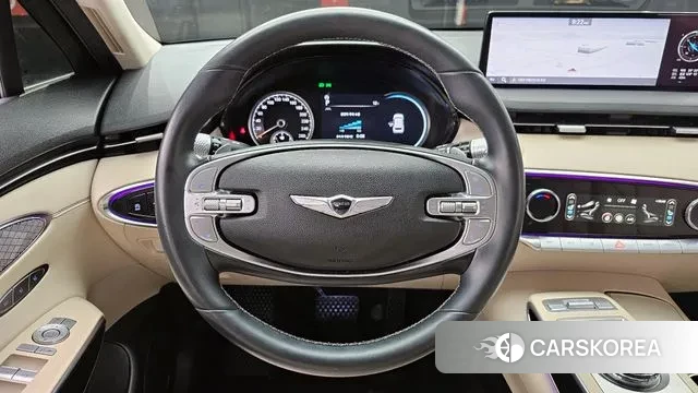 Genesis GV70 2021 Синий из Кореи, фото 4