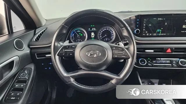 Hyundai Sonata Hybrid (DN8) 2022 Черный из Кореи, фото 4