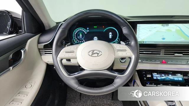 Hyundai The New Grandeur IG Hybrid 2022 Серый из Кореи, фото 4